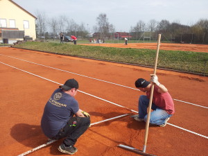 SGE-Tennis-Einsatz