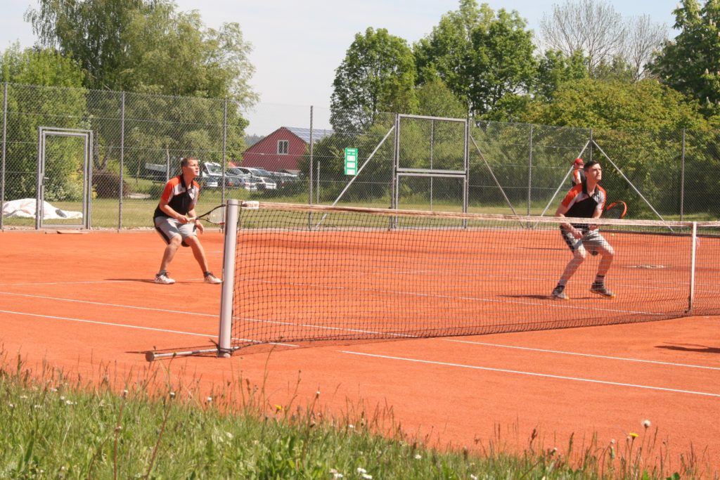 Das erfolgreiche Doppel Thomas Sutner (links) und Tobias Nabe